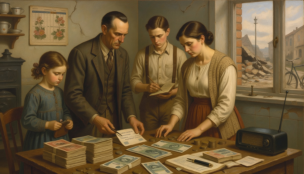 Währungsreform 1948: Aus 100 Reichsmark wurden 6,50 DM
